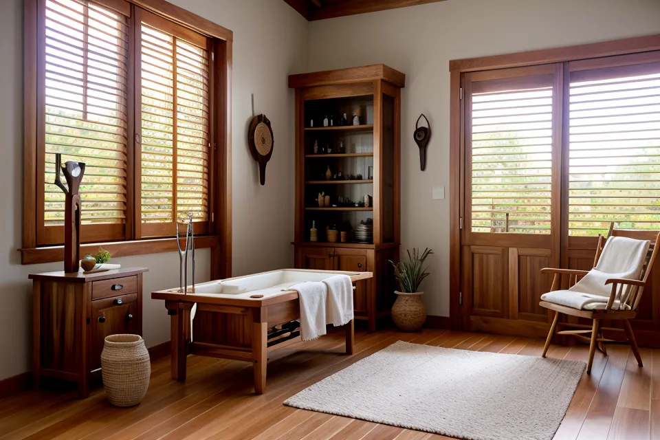 Herramientas de estética en madera de haya natural: kit básico para tratamiento de celulitis